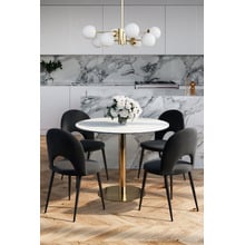 Blundell Frosted Glass 8 Light Pendant